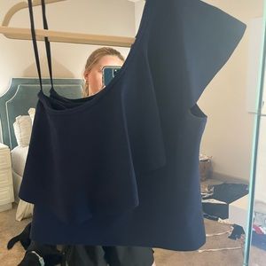 Rebecca Taylor fitted bandage one shoulder too